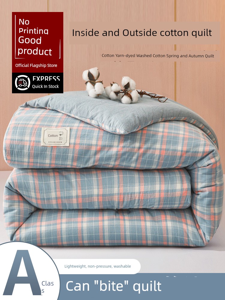 MUJI Keep Warm in Spring and Autumn Cotton Student Winter Quilt