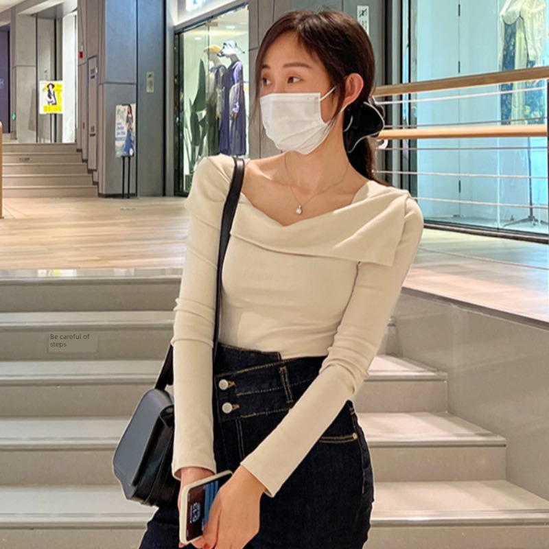 Foreign style Fashion and leisure T-shirt Long sleeve Minority jacket