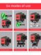 Light Meda Leveler Red Light 12-line Infrared 16-line Green Light Laser High-precision High-light Thin Line Level Instrument