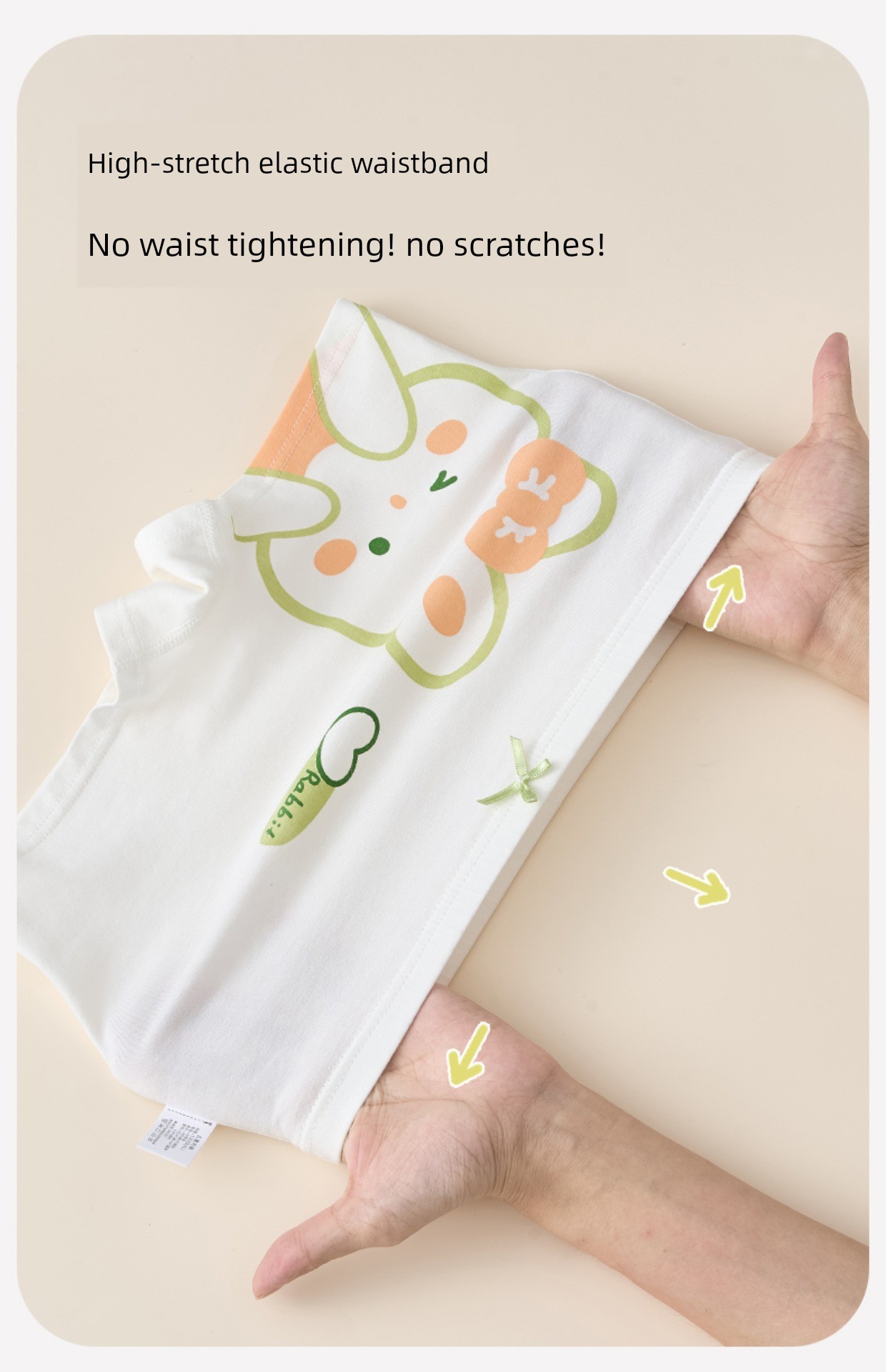 All-Cotton Maternity and Baby Pure Cotton Children's Underwear, Girls' Pure Cotton Baby Boxer Briefs, Flat-Angle Shorts for Girls That Don'T Pinch the — 10
