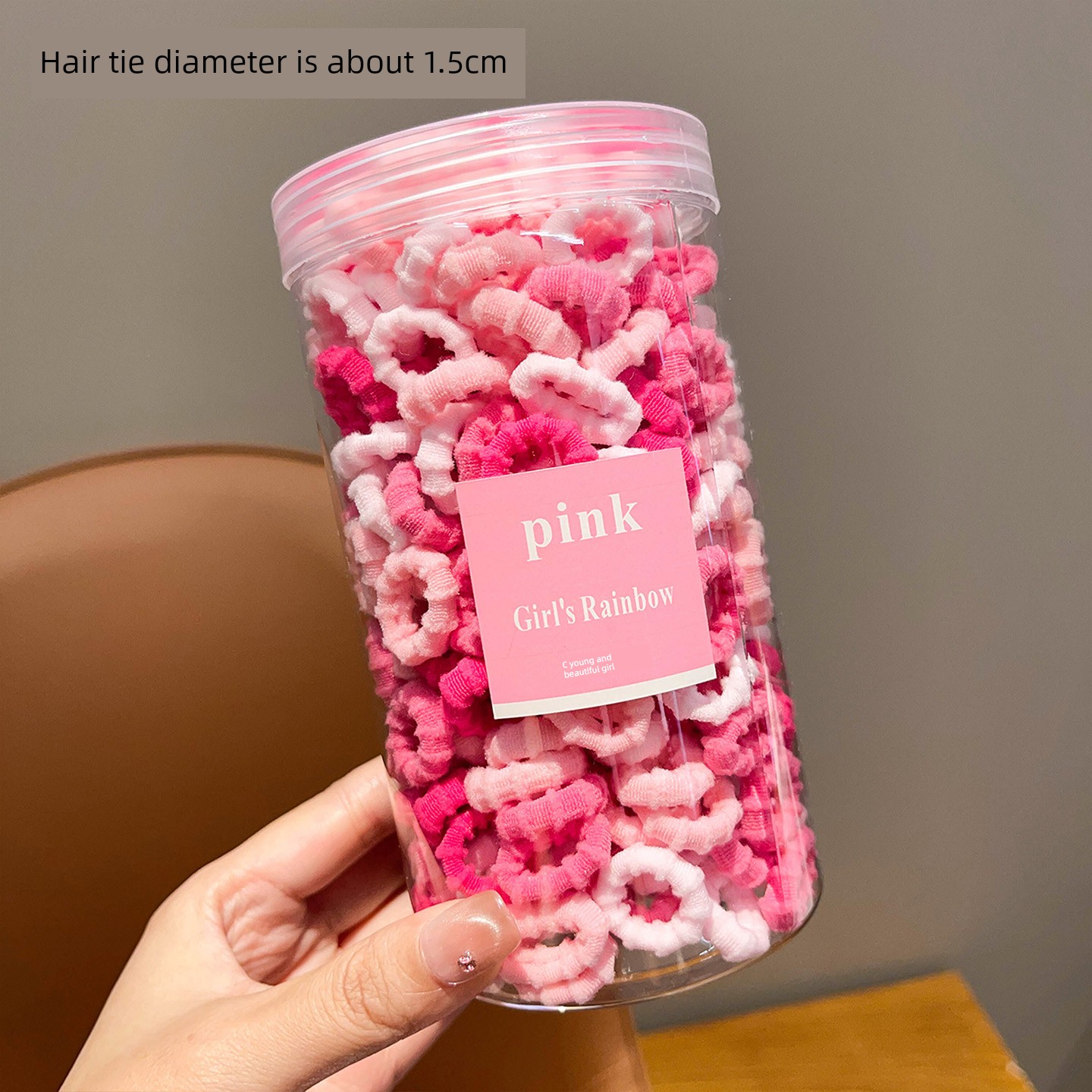 Children's Hair Ties Do Not Damage Hair, High Elasticity Towel Rings, Baby Hair Ties, Elastic Bands for Thin Hair, Durable Hair Accessories, Girls' Hair — 6