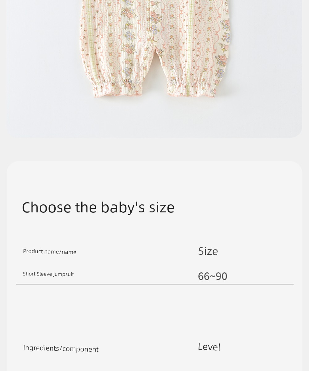 Beitais Baby Jumpsuit Autumn Super Cute Long-Sleeve Newborn Infant Clothing for Young Girls Going Out S — 27