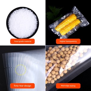 Food Vacuum Bag Packaging Bag, Smooth Surface, Compressed and Thickened, Vacuum Machine Bag, Donkey Hide Gelatin Cooked 