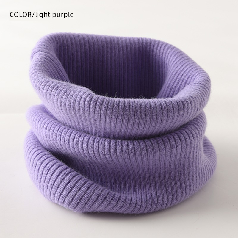 Pure cashmere winter thickening Versatile Cervical spine protection scarf