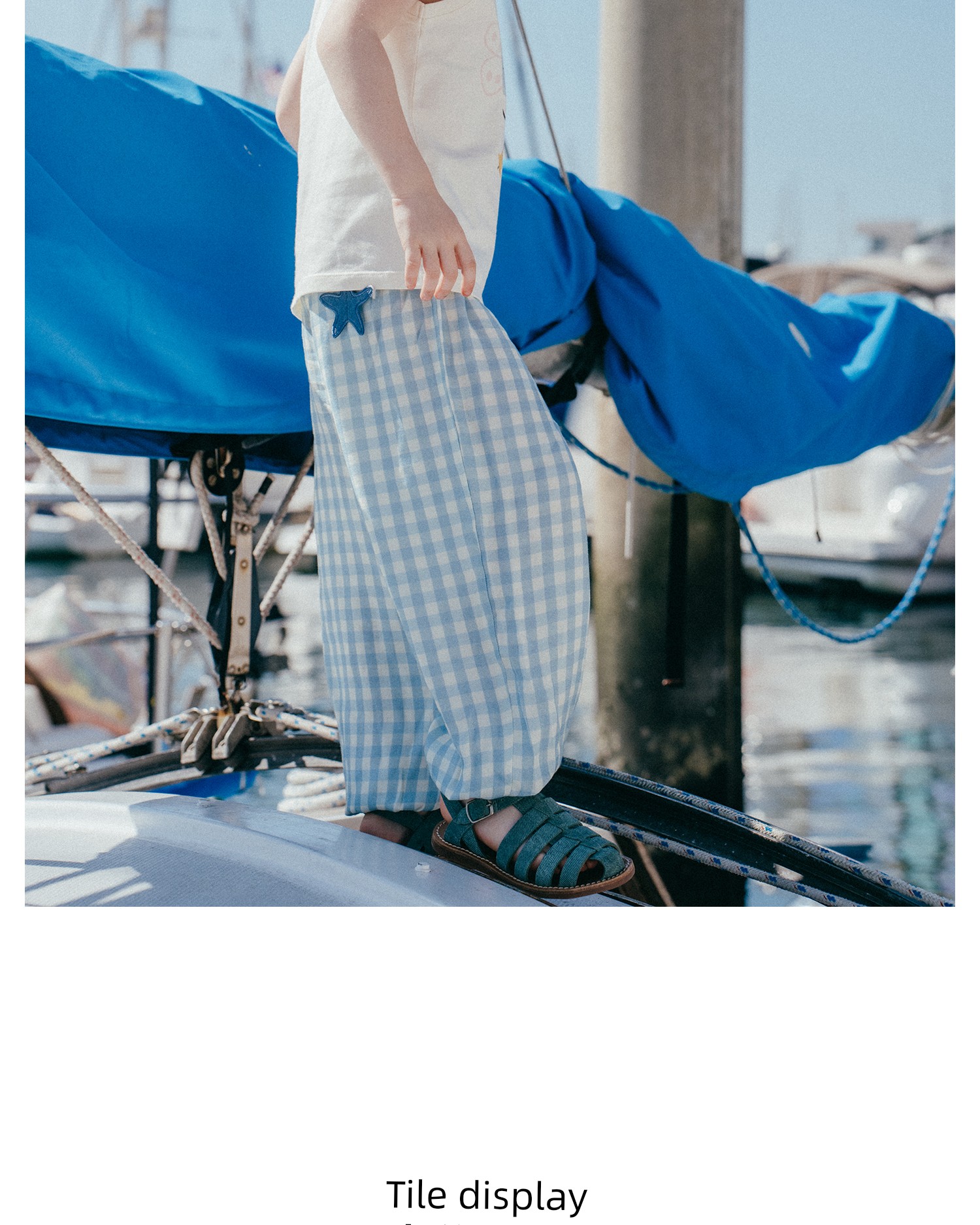Whitewheat【Zero Sensation Light Oxygen】Children's 26 Summer New Pants Boys' Jogger Pants Girls' Anti-Mosquito Pants — 22