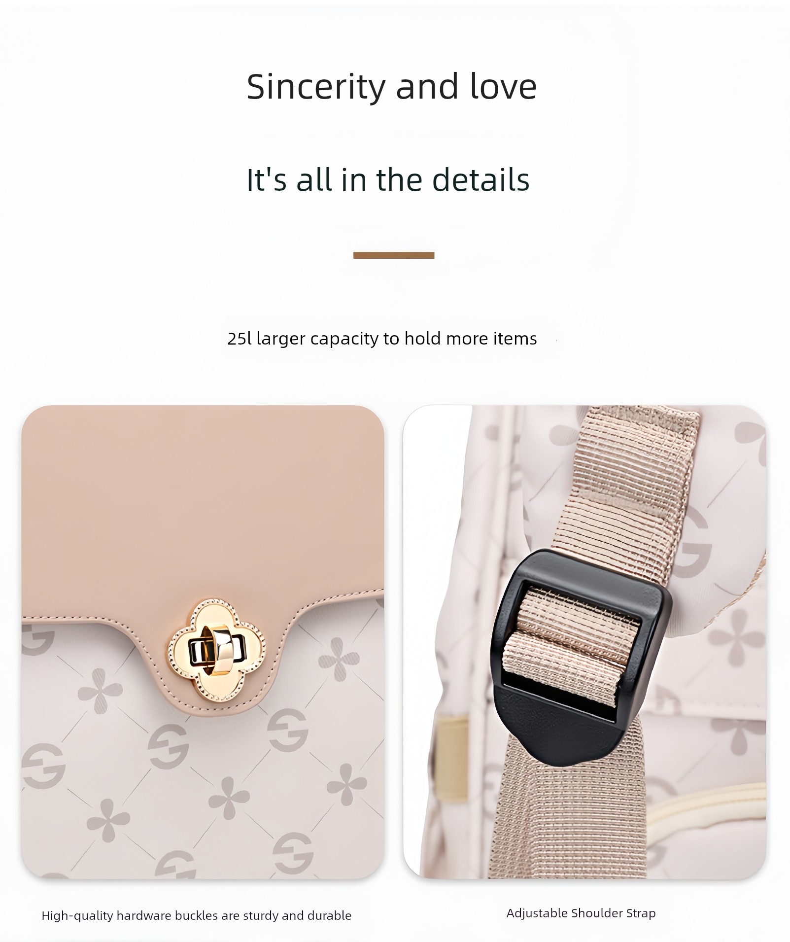 New Fashionable Mommy Bag, Multi-Functional, Large-Capacity, Waterproof Mother-Child Backpack, Lightweight Bag for Moms to Carry When Going Out with — 25