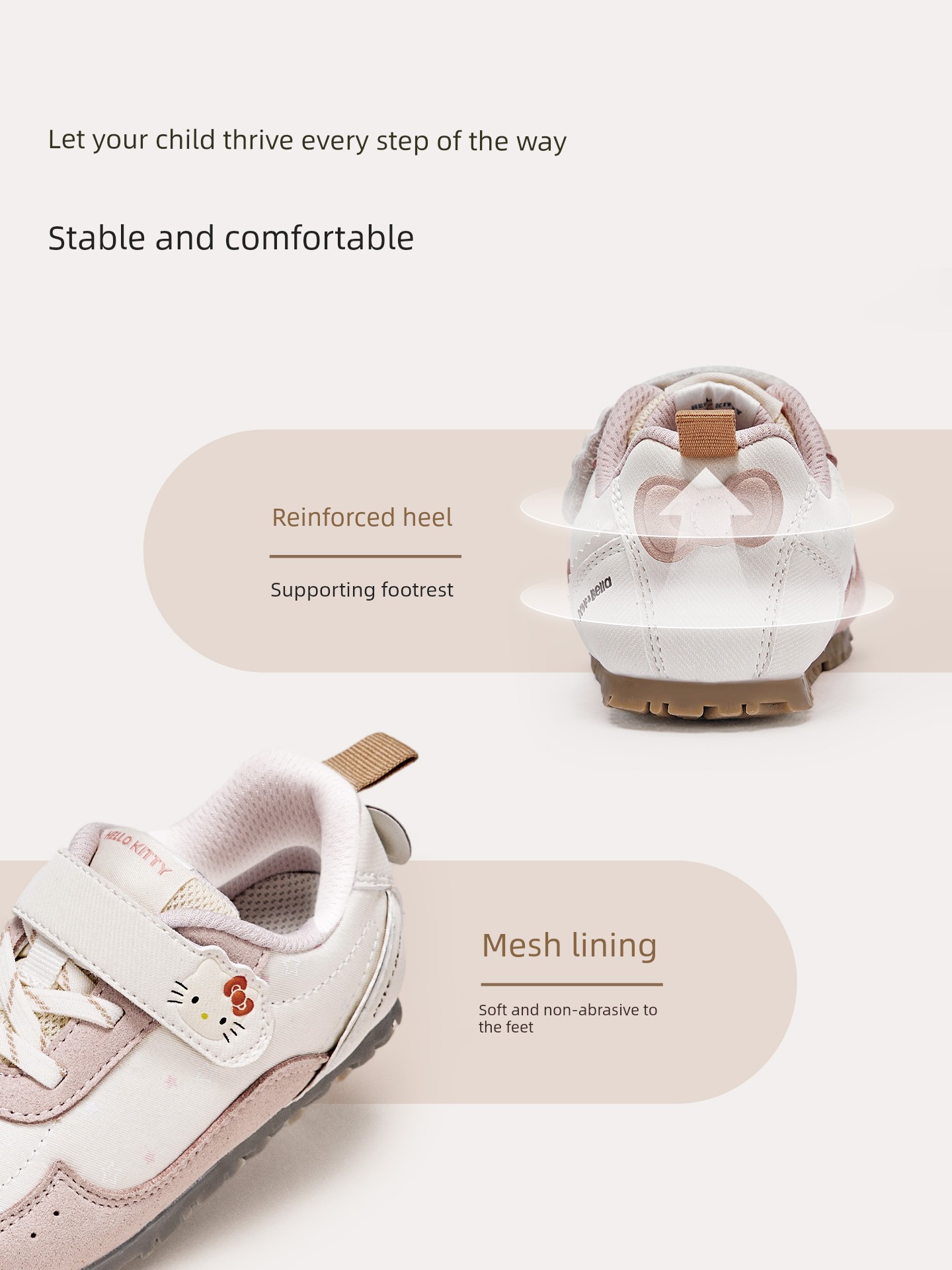 Hellokitty Collaboration with David Bella Children's Shoes Sneakers German Training Shoes 2026 New Autumn Shoes for Girls — 4