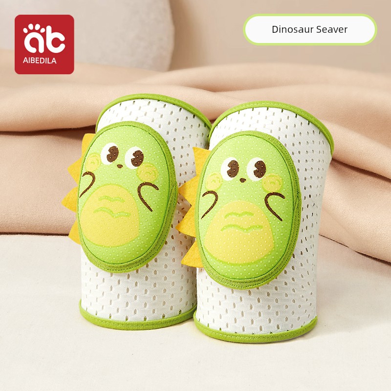 Baby Knee Pads for Crawling, Baby Knee Protectors, Children's Crawling Anti-Fall Elbow Pads, Summer Thin Breathable Style — 1