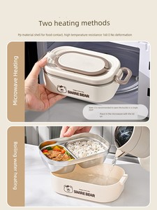 Stainless Steel Insulated Lunch Box for Office Workers, Microwaveable, 2026 New Model, Multi-Layer, Large Capacity, with