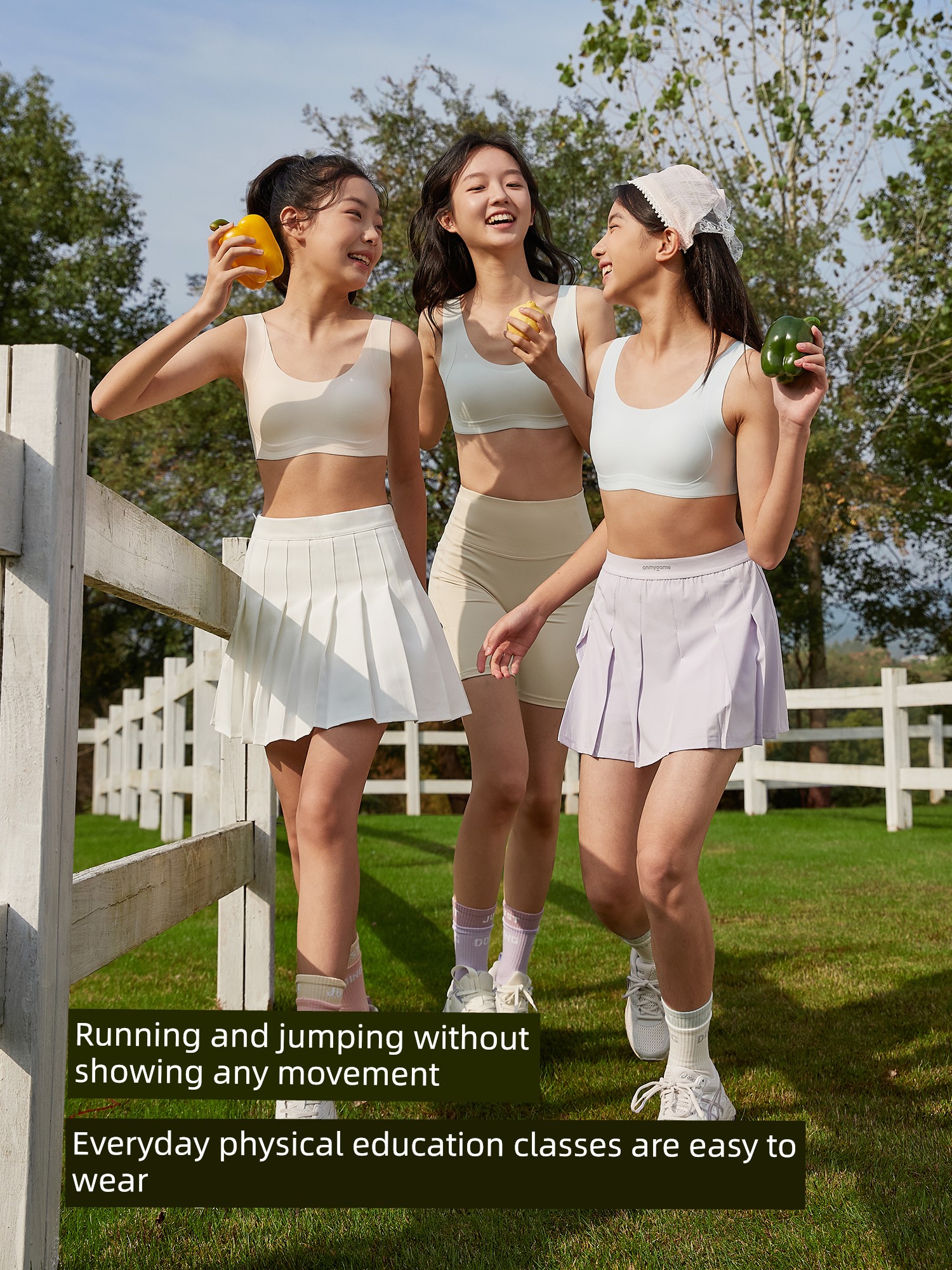 Coco Smart Girls' Bras for Junior High School Youth Development Period, Teenage High School Sports Bras — 5