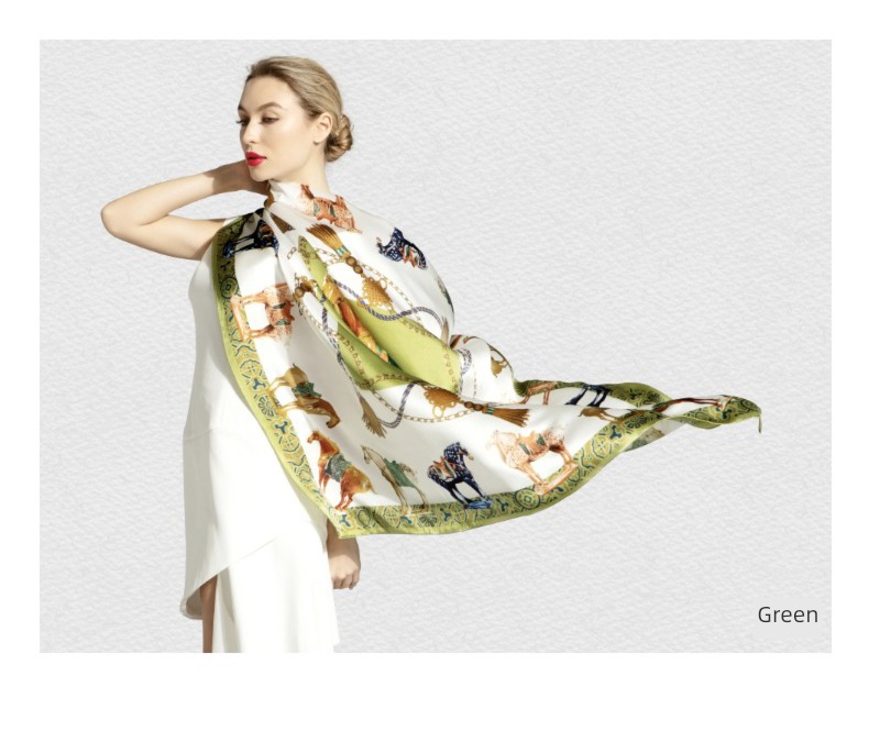 Qin Qu female mom Gift box Hangzhou Silkworm cheongsam Silk scarf