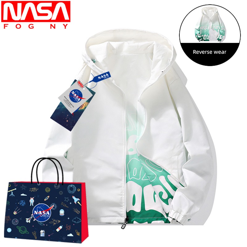 NASA   FOG   NY autumn Wear on both sides Versatile Jacket