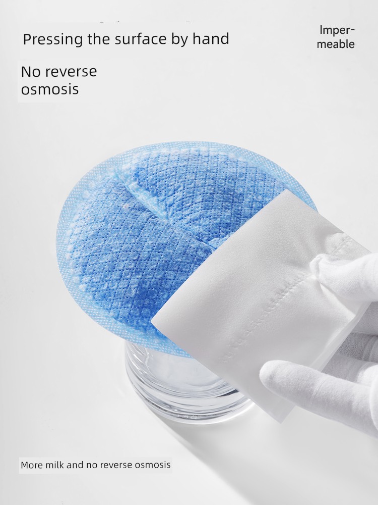 Female Ultra-Thin Disposable Anti-Overflow Breast Pad Breathable Breastfeeding Spill Prevention Breast Pad Breast Milk Milk Leak-Proof Pad Breast Pad * — 4
