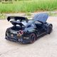 1:32尼桑gtr跑车r35合金车模战神仿真金属车模收藏摆件声光回力车