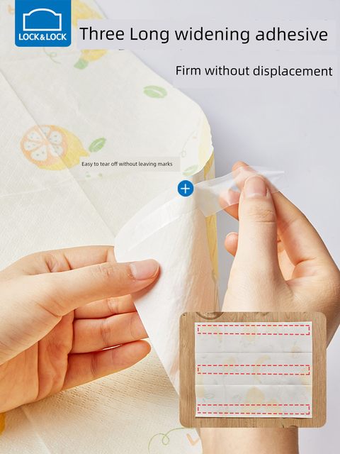 Lock Lock disposable placemat baby going out for dinner table mat children elementary school lunch mat baby table cloth