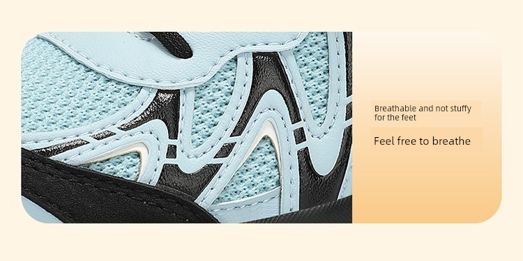 Babudou Kidsren's Sports Shoes New Autumn Mesh Breathable Mesh Shoes for Middle-Aged and Older Boys' Shoes Student Running Shoes — 13