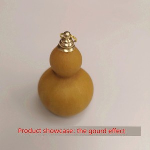 Snuff Bottle Accessories, Gourd Ornaments, Copper Mouth, Lid, Gourd-Shaped Cultural and Artistic Ornaments, Pendants, Bo