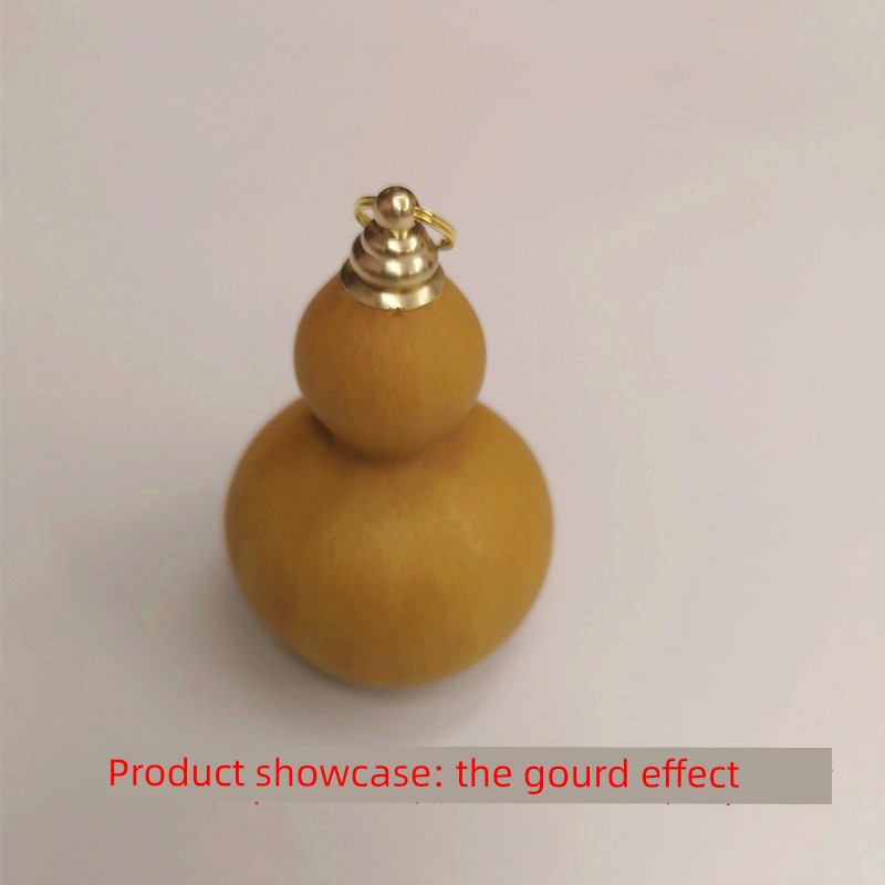 Snuff Bottle Accessories, Gourd Ornaments, Copper Mouth, Lid, Gourd-Shaped Cultural and Artistic Ornaments, Pendants, Bodhi Copper Accessories